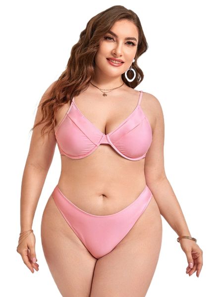 plus plain push up bikini swimsuit b6qf#, White;black
plus plain push up bikini swimsuit b6qf#, White;black