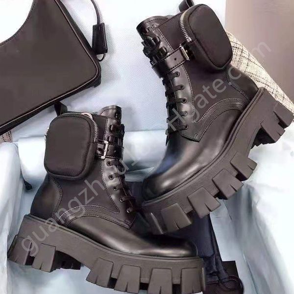 fashion designer boots with purse pocket bandage thick soled martin boots black eu35-42
fashion designer boots with purse pocket bandage thick soled martin boots black eu35-42