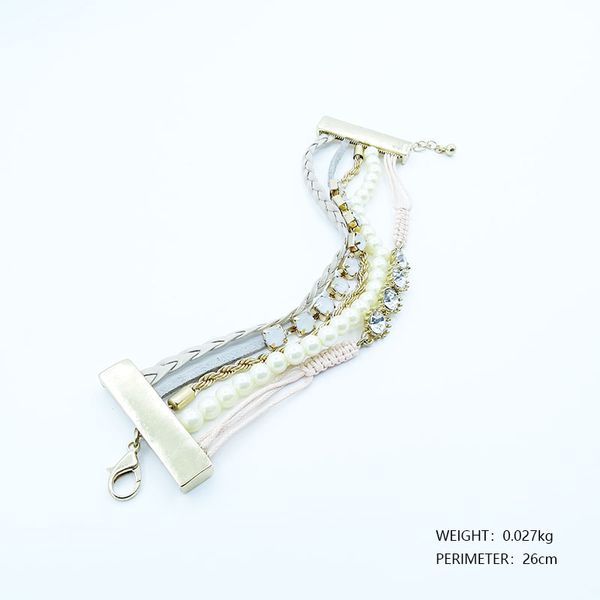 europe and the united states gem bracelet take jewelry cord bracelet orders, Golden;silver
europe and the united states gem bracelet take jewelry cord bracelet orders, Golden;silver