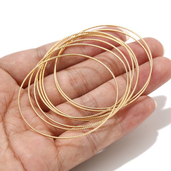 10pcs korean round stainless steel jump rings real gold plated twisted 30 50mm closed for diy fashion jewelry accessories 220716, Black;white
10pcs korean round stainless steel jump rings real gold plated twisted 30 50mm closed for diy fashion jewelry accessories 220716, Black;white