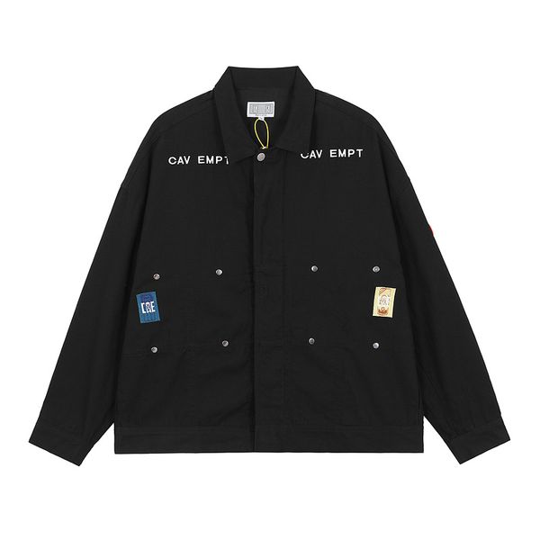 functional wind black jacket men women outerwear coat 1 multi-pocket embroidery street, Black;brown
functional wind black jacket men women outerwear coat 1 multi-pocket embroidery street, Black;brown