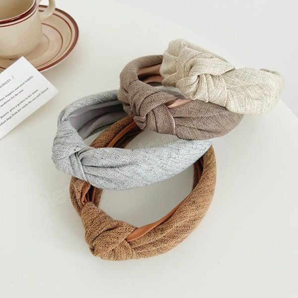 fashion women headband simple style solid color hairband center knot turban girls hair accessories wholesale, Silver
fashion women headband simple style solid color hairband center knot turban girls hair accessories wholesale, Silver