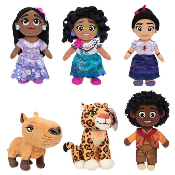 anime encanto plush toys cartoon girl plush toy 18-25cm abuela alma isabela madrigal kawaii soft stuffed doll birthday gifts