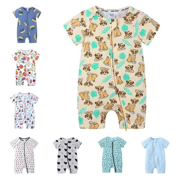 short-sleeve baby rompers animal dinosaur print baby boy clothes jumpsuit summer onesie infant baby girls born clothings 220525, Blue
short-sleeve baby rompers animal dinosaur print baby boy clothes jumpsuit summer onesie infant baby girls born clothings 220525, Blue