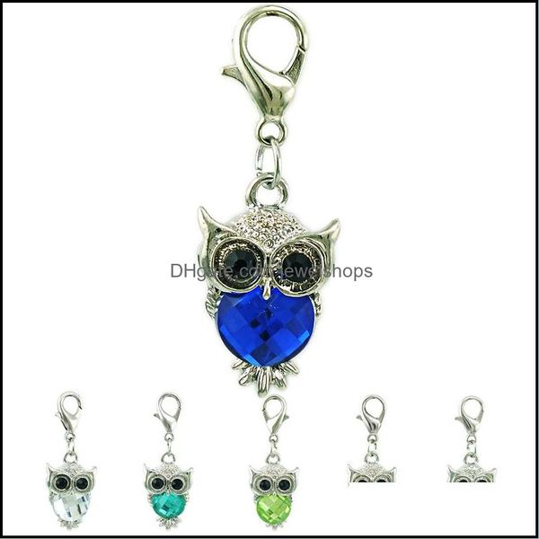 fashion animals floating charm with lobster clasp dangle plastics crystal owl pendants diy charms for jewelry making accessories drop delive, Bronze;silver
fashion animals floating charm with lobster clasp dangle plastics crystal owl pendants diy charms for jewelry making accessories drop delive, Bronze;silver