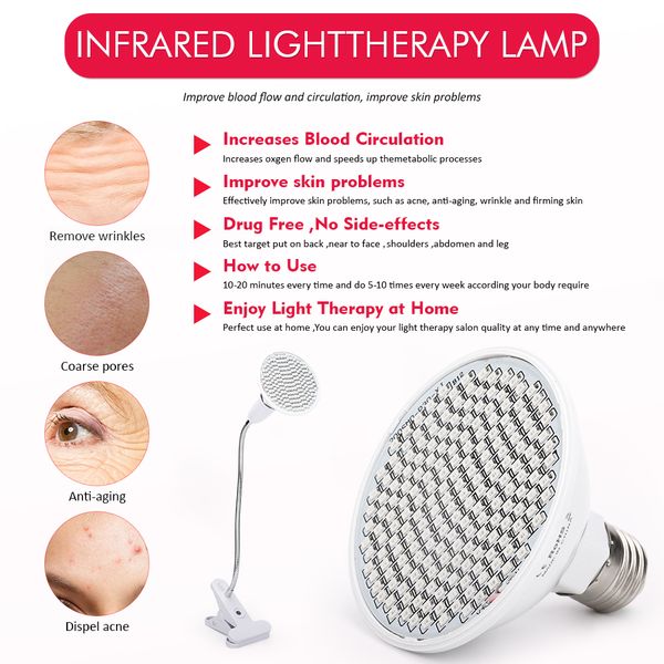 200leds anti aging 45w red led light therapy deeps red 660nm and near infrared 850nm led light for full body skin and pain
200leds anti aging 45w red led light therapy deeps red 660nm and near infrared 850nm led light for full body skin and pain