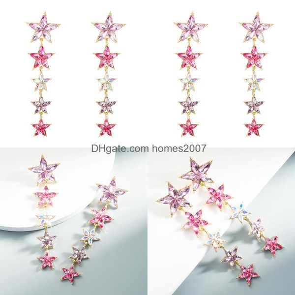 fashion personality jewelry earrings stud woman dangle chandelier homes2007 2021 high-level trend long color five-pointed star beautif jllbi, Silver
fashion personality jewelry earrings stud woman dangle chandelier homes2007 2021 high-level trend long color five-pointed star beautif jllbi, Silver
