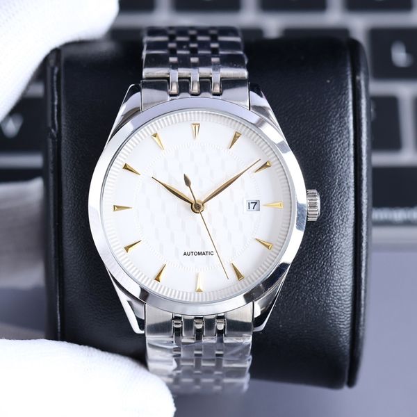 mens watch automatic 40mm mechanical watch waterproof business wristwatches montre de luxe gifts, Slivery;brown
mens watch automatic 40mm mechanical watch waterproof business wristwatches montre de luxe gifts, Slivery;brown