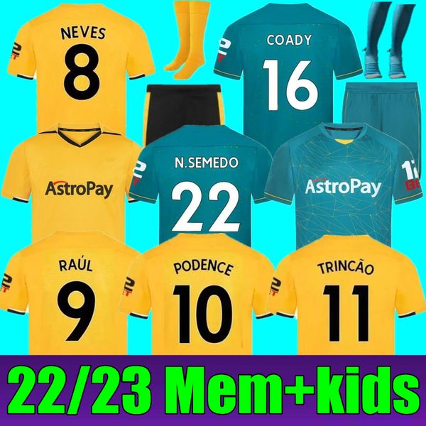 new 22 23 wolves soccer jerseys raul semedo neto neves trincao 2022 2023 wanderers j otto podence gibbs hee chan wolverhampton football shir, Black;yellow
new 22 23 wolves soccer jerseys raul semedo neto neves trincao 2022 2023 wanderers j otto podence gibbs hee chan wolverhampton football shir, Black;yellow