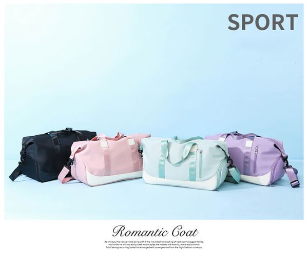 lu--325 couple models multi-storage large-capacity color-blocking design messenger portable dual-use yoga bag fitness travel bag original wi
lu--325 couple models multi-storage large-capacity color-blocking design messenger portable dual-use yoga bag fitness travel bag original wi