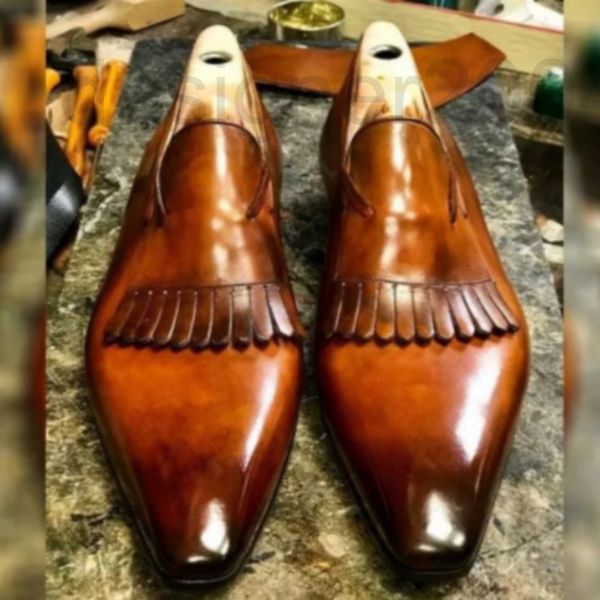 dress shoes designer men's shoes fashion trend men's pu leather hairdresser tassel decoration nightclub lefu sgen, Black
dress shoes designer men's shoes fashion trend men's pu leather hairdresser tassel decoration nightclub lefu sgen, Black