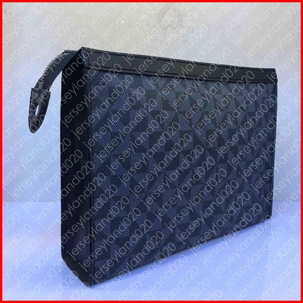 

m61692 pochette voyage mm designer clutch bag fashion mens portfolio travel pouch duffle luxury business phone messenger bags n41696, Red;black