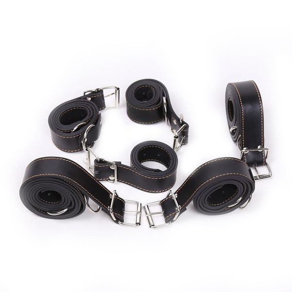 6pcs/set leather belt bondage sm products binding accessories belts bedding toys
6pcs/set leather belt bondage sm products binding accessories belts bedding toys