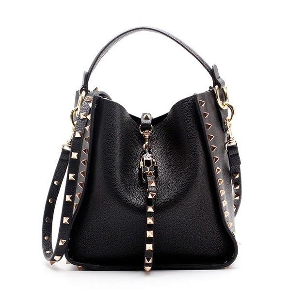 fashion rivet style ladies hand bags genuine cow leather shoulder bags for women mini crossbody bag bolsas feminina301u, Brown;gray
fashion rivet style ladies hand bags genuine cow leather shoulder bags for women mini crossbody bag bolsas feminina301u, Brown;gray