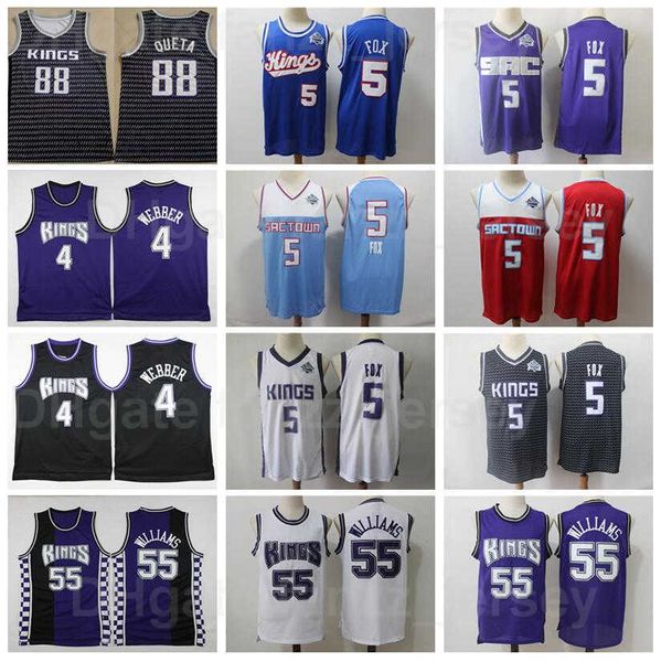 men neemias queta basketball jersey 88 de aaron fox 5 jason williams 55 chris webber 4 retro vintage black white purple red blue breathable, Black;red
men neemias queta basketball jersey 88 de aaron fox 5 jason williams 55 chris webber 4 retro vintage black white purple red blue breathable, Black;red