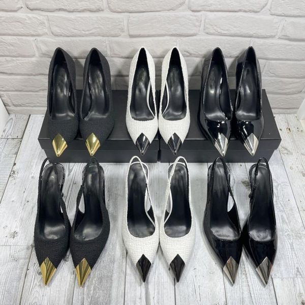 designer sandals pointed high heels metal tassel women sandal black pumps wedding dress shoes party prom shoe
designer sandals pointed high heels metal tassel women sandal black pumps wedding dress shoes party prom shoe