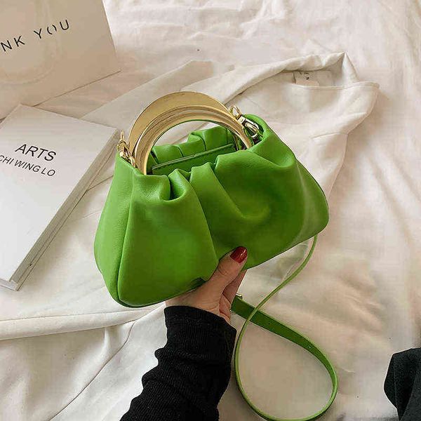 women casual clouds handbags summer new fashion trendy shoulder messenger bags ladies green portable hobos party dinner purse g220524
women casual clouds handbags summer new fashion trendy shoulder messenger bags ladies green portable hobos party dinner purse g220524