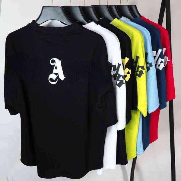 high version men's and women's t-shirt palm 22ss back angel letter printing tide hip-hop round neck short-sleeved tshirt fashion, White;black
high version men's and women's t-shirt palm 22ss back angel letter printing tide hip-hop round neck short-sleeved tshirt fashion, White;black