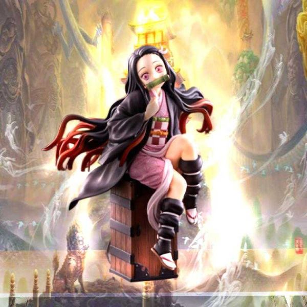 huiya01 devil's blade anime figure kamado tanjirou nezuko pvc backpack action figure demon slayer kimetsu no yaiba model toys doll deco
huiya01 devil's blade anime figure kamado tanjirou nezuko pvc backpack action figure demon slayer kimetsu no yaiba model toys doll deco