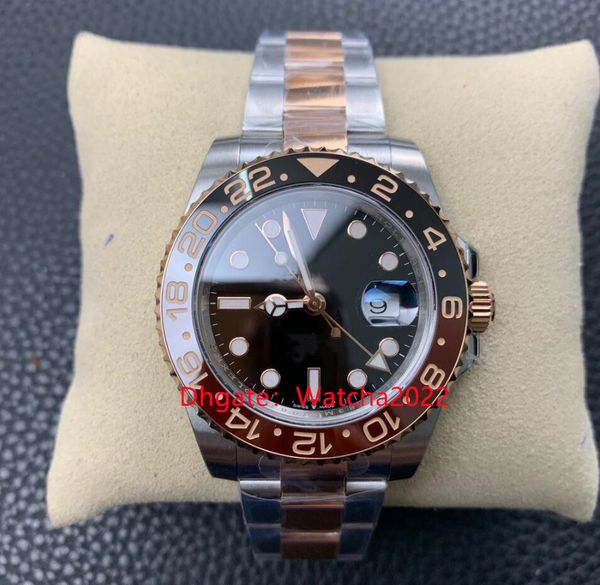 men's automatic mechanical watch cola circle bp factory new v3 version gmt 116719 40mm 904l luminous waterproof movement designer watch, Slivery;brown
men's automatic mechanical watch cola circle bp factory new v3 version gmt 116719 40mm 904l luminous waterproof movement designer watch, Slivery;brown