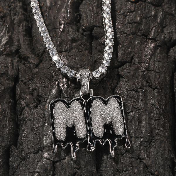 custom alphabet letter name necklace drop oil splicing pendant necklaces for men women, Silver
custom alphabet letter name necklace drop oil splicing pendant necklaces for men women, Silver