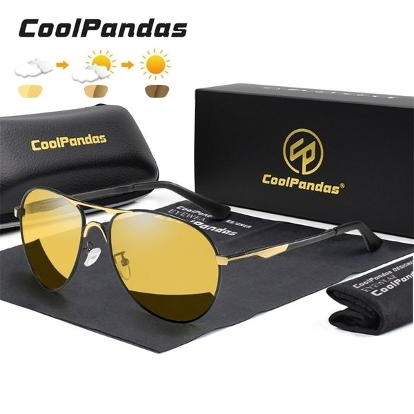 trend intelligent aviation pochromic sunglasses polarized men day night vision driving sun glasses male gafas de sol 220701, White;black
trend intelligent aviation pochromic sunglasses polarized men day night vision driving sun glasses male gafas de sol 220701, White;black