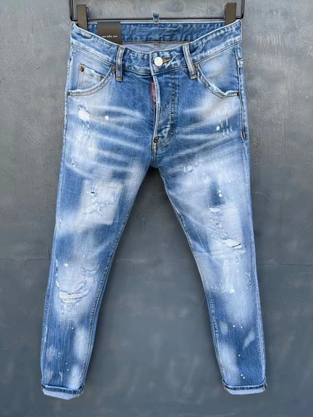 2022 hip-hop high street mode marke jeans retro zerrissene falte nähte männer designer motorrad reiten slim hosen gröÃe 44~ 54., Blue
2022 hip-hop high street mode marke jeans retro zerrissene falte nähte männer designer motorrad reiten slim hosen gröÃe 44~ 54., Blue