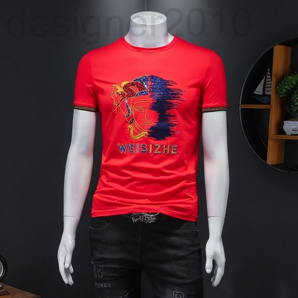 men's t-shirts designer 2022 summer new embroidered cotton men's round neck short sleeve t-shirt korean fashion casual short sleev, White;black
men's t-shirts designer 2022 summer new embroidered cotton men's round neck short sleeve t-shirt korean fashion casual short sleev, White;black