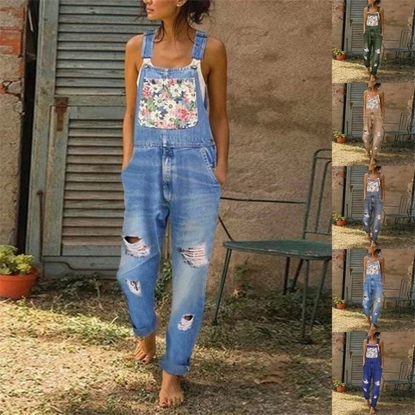 new summer women long jumpsuits fashion flowers printed jeans short romper casual floral pocket playsuit denim overalls y200904, Black;white
new summer women long jumpsuits fashion flowers printed jeans short romper casual floral pocket playsuit denim overalls y200904, Black;white