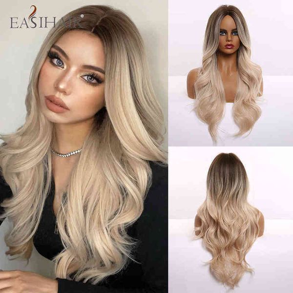 hair synthetic wigs cosplay easihair ombre brown light blonde platinum long wavy middle part hair wig cosplay natural heat resistant synthet, Black
hair synthetic wigs cosplay easihair ombre brown light blonde platinum long wavy middle part hair wig cosplay natural heat resistant synthet, Black