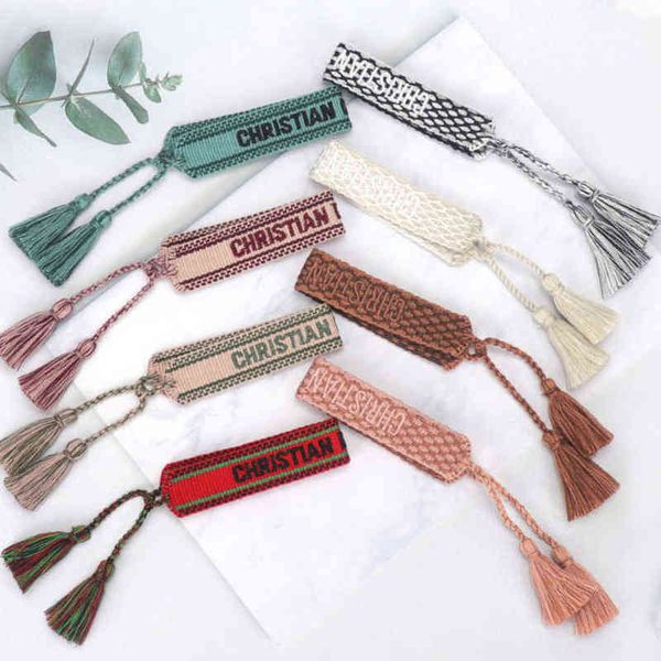 fashion brand classic bracelets chains jewelry bangles handmade embroidered link woven tassel adjustable women men lover gift chain bangle g, Black
fashion brand classic bracelets chains jewelry bangles handmade embroidered link woven tassel adjustable women men lover gift chain bangle g, Black
