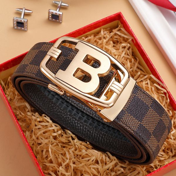 designer belt new men's busins letter high-end alloy automatic buckle leather fashion trend trouser mens belts luxury, Black;brown
designer belt new men's busins letter high-end alloy automatic buckle leather fashion trend trouser mens belts luxury, Black;brown