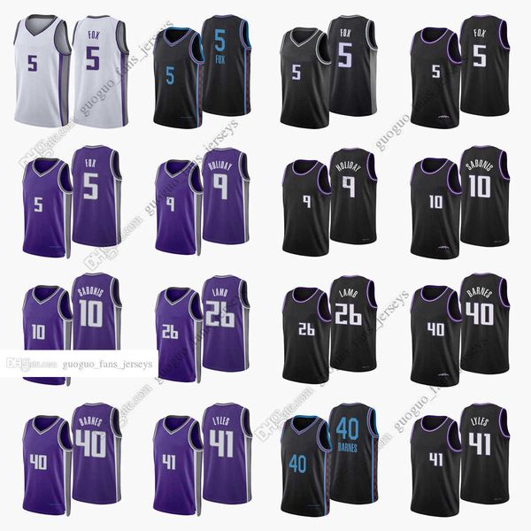 custom printed 2022 new city basketball jerseys 5 fox 40 barnes 10 sabonis 22 holmes 26 lamb 9 holiday 55 jackson 41 lyles blue white black, Black;red
custom printed 2022 new city basketball jerseys 5 fox 40 barnes 10 sabonis 22 holmes 26 lamb 9 holiday 55 jackson 41 lyles blue white black, Black;red