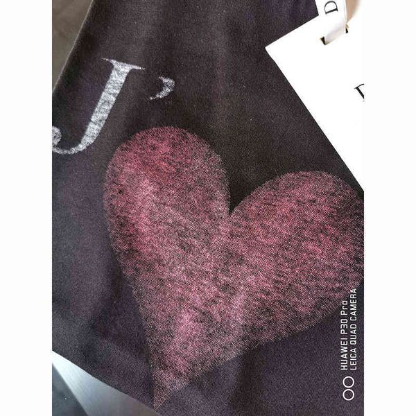 european short sleeve black thin versatile style star style i love you tanabata love t-shirt female, White
european short sleeve black thin versatile style star style i love you tanabata love t-shirt female, White