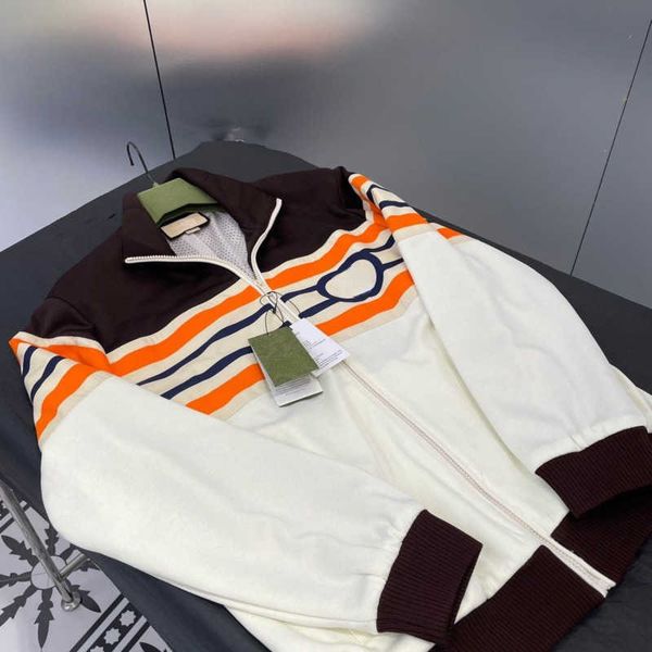 g designer men's jacket new color matching striped jacket sun protection clothing classic lapel couple thin zipper cardigan breathable, Black;brown
g designer men's jacket new color matching striped jacket sun protection clothing classic lapel couple thin zipper cardigan breathable, Black;brown