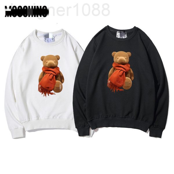 men's hoodies & sweatshirts designer 2021 autumn winter new round neck sweater scarf bear print loose casual couple fashion 7e1s, Black
men's hoodies & sweatshirts designer 2021 autumn winter new round neck sweater scarf bear print loose casual couple fashion 7e1s, Black