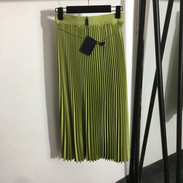 casual designer pleated dresses women high waist skirt letter triangle chain decorative ladies date party elastic dress, Black;pink
casual designer pleated dresses women high waist skirt letter triangle chain decorative ladies date party elastic dress, Black;pink