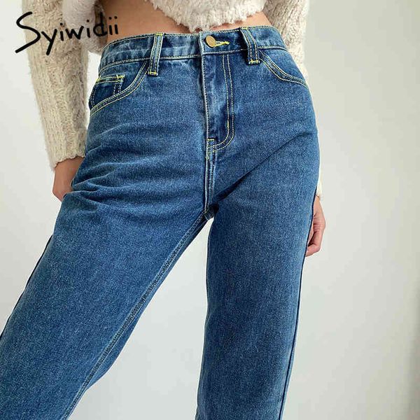 high waisted mom jeans for women harem pants denim vintage streetwear blue fashion spring summer clothes trousers 210415
high waisted mom jeans for women harem pants denim vintage streetwear blue fashion spring summer clothes trousers 210415