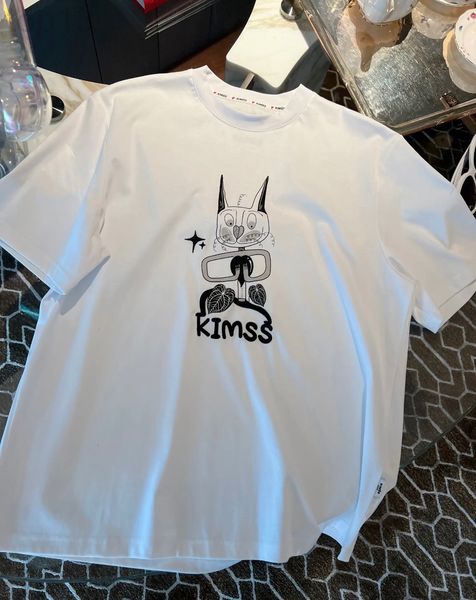women's t-shirt designer chaopai 22 early spring new simple stroke robot pattern cute age reduction leisure loose and versatile short s, White
women's t-shirt designer chaopai 22 early spring new simple stroke robot pattern cute age reduction leisure loose and versatile short s, White