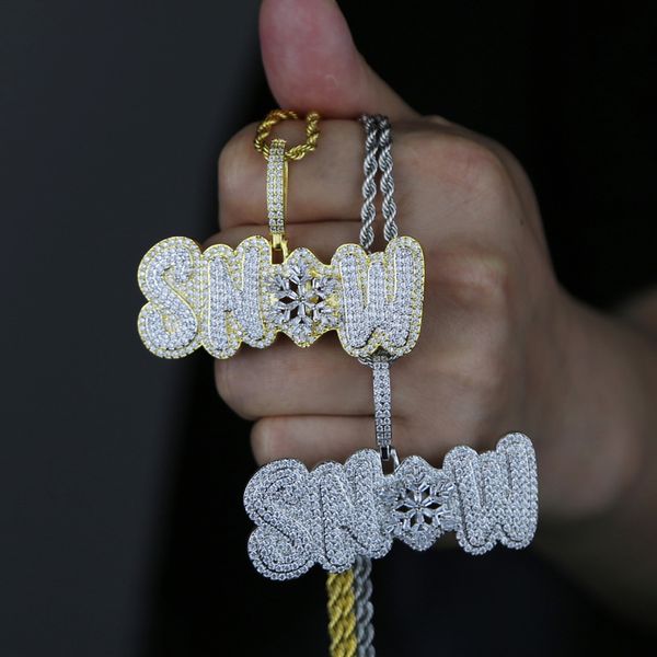 iced out letter shape snow pendant with rope chain necklace paved 5a white cubic zircon for women men hip hop punk initial jewelry wholesale, Silver
iced out letter shape snow pendant with rope chain necklace paved 5a white cubic zircon for women men hip hop punk initial jewelry wholesale, Silver