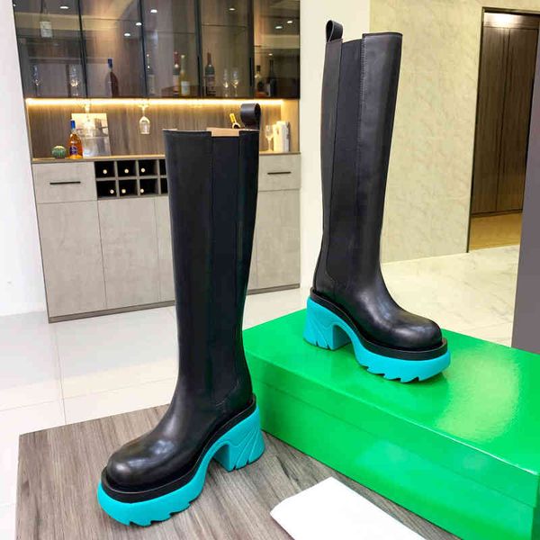 boots autumn and winter martin boots women's british style high tube knight no more than knee thick bottom chimney, Black
boots autumn and winter martin boots women's british style high tube knight no more than knee thick bottom chimney, Black