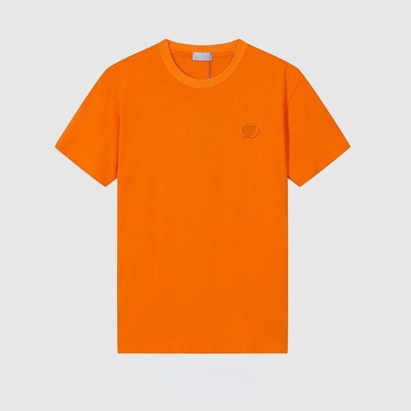 designer's new t-shirt d22r basic embroidered short-sleeved tshirt men's and women's cotton orange classic tide ins loose top, White;black
designer's new t-shirt d22r basic embroidered short-sleeved tshirt men's and women's cotton orange classic tide ins loose top, White;black