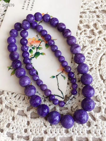 necklaces designer natural purple charoite round beads women necklace jewelry 6-14mm gemstone charoite necklace woman men charoite stone aaa, Silver
necklaces designer natural purple charoite round beads women necklace jewelry 6-14mm gemstone charoite necklace woman men charoite stone aaa, Silver