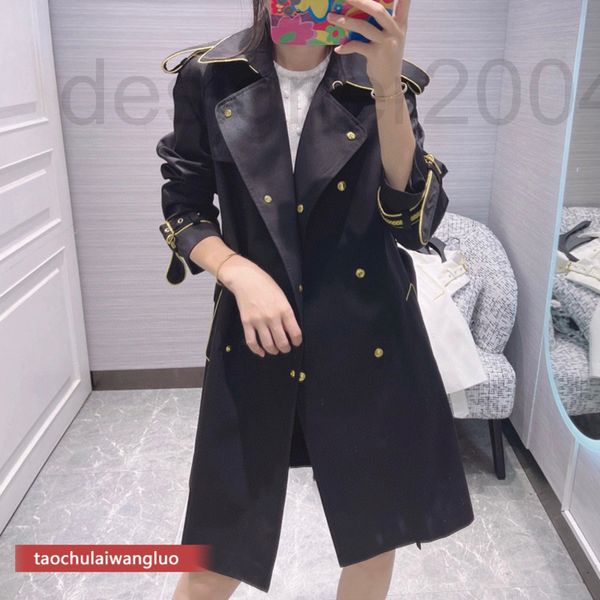 women's trench coats designer aw39789 shenzhen nanyou british style double breasted windbreaker high-end profile waist straight sleeve, Tan;black
women's trench coats designer aw39789 shenzhen nanyou british style double breasted windbreaker high-end profile waist straight sleeve, Tan;black