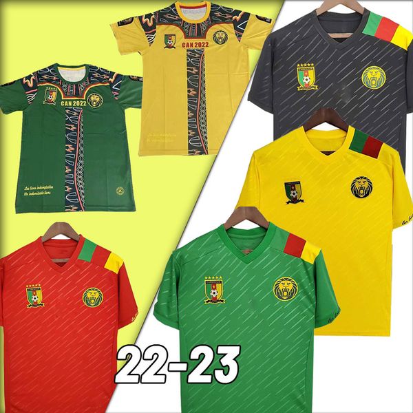 2022 2023 cameroon soccer jerseys choupo-moting aboubakar ekambi bassogog ganago bahoken national team home away 21 22 23 football shirt tra, Black;yellow
2022 2023 cameroon soccer jerseys choupo-moting aboubakar ekambi bassogog ganago bahoken national team home away 21 22 23 football shirt tra, Black;yellow