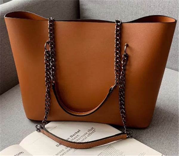 casual handbags women bags designer chain shoulder bag leather ladies handbag large capacity tote bag sac a main, Black
casual handbags women bags designer chain shoulder bag leather ladies handbag large capacity tote bag sac a main, Black