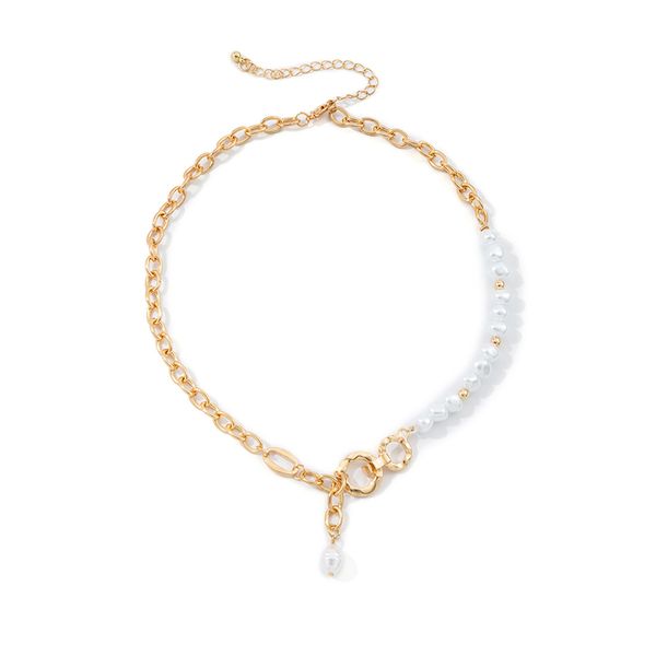 cold wind shaped pearl pendant necklaces for small design female hip hop retro metal clasp necklace retro clavicle chain dinner party neck j, Silver
cold wind shaped pearl pendant necklaces for small design female hip hop retro metal clasp necklace retro clavicle chain dinner party neck j, Silver