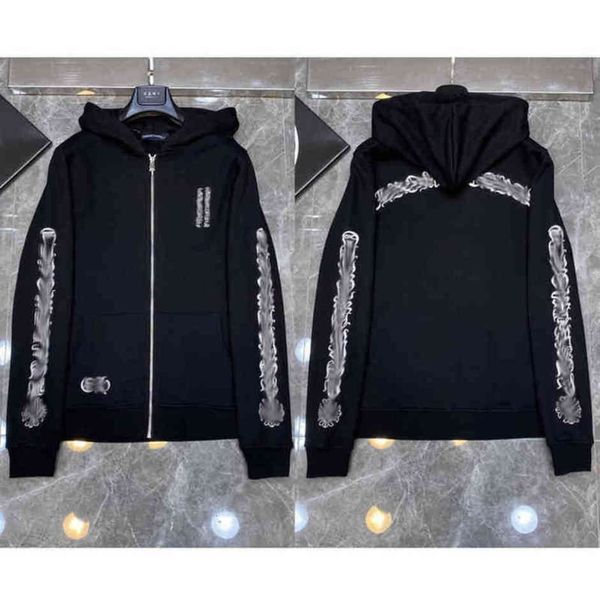 men's fashion brand jackets designer luxury zipper sweatshirts horseshoe cross print ch hoodies men women coat casual pullover loose h, Black;brown
men's fashion brand jackets designer luxury zipper sweatshirts horseshoe cross print ch hoodies men women coat casual pullover loose h, Black;brown