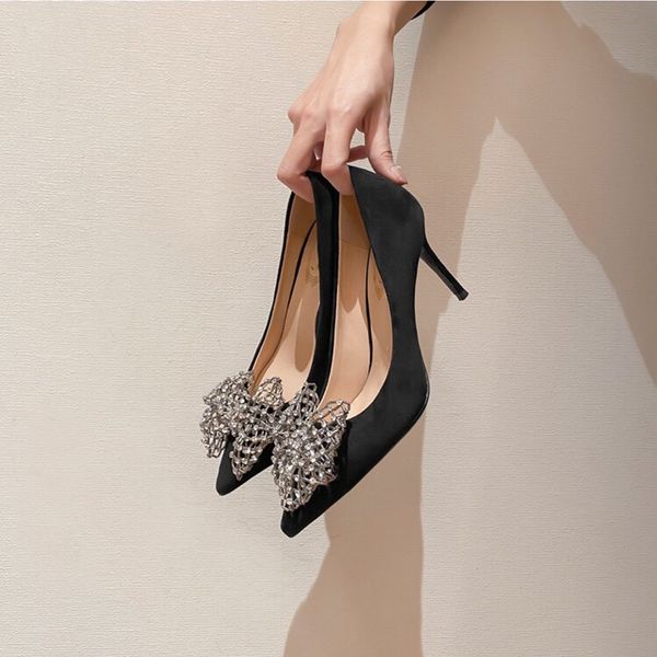 designer pointed pearl high heels sandals casual fashion sandals 2022 new quality summer luxury comfortable party women genuine leather bran, Black
designer pointed pearl high heels sandals casual fashion sandals 2022 new quality summer luxury comfortable party women genuine leather bran, Black