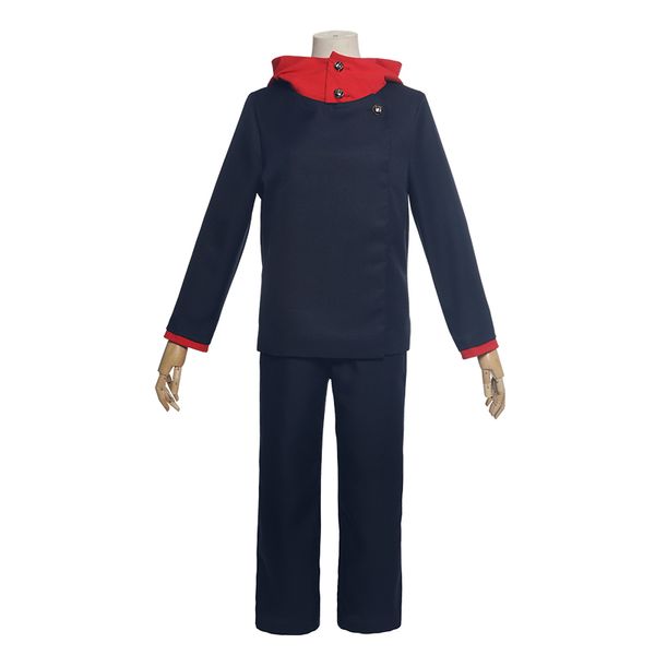 jujutsu kaisen itadori yuji cosplay costume mens navy hooded jacket uniform anime cosplay costumes set halloween party, Black
jujutsu kaisen itadori yuji cosplay costume mens navy hooded jacket uniform anime cosplay costumes set halloween party, Black